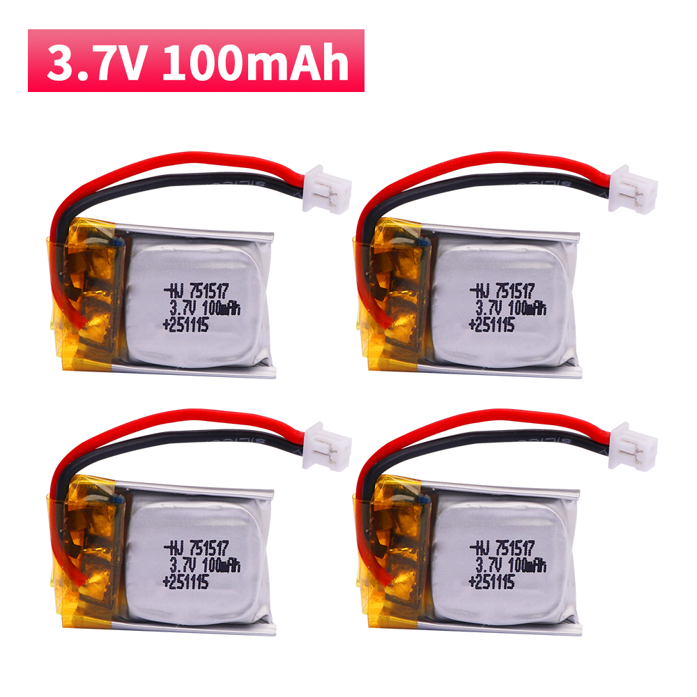 Drone Fq777 Rc Quadcopter - 100mah 3.7v bateria lipo FQ777-124 para
