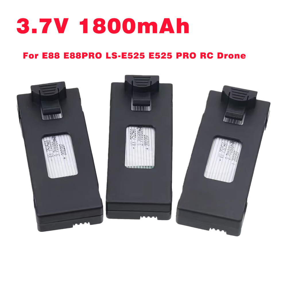 Rc Drone E88 - Bateria de Drone RC 3.7V 1800mAh