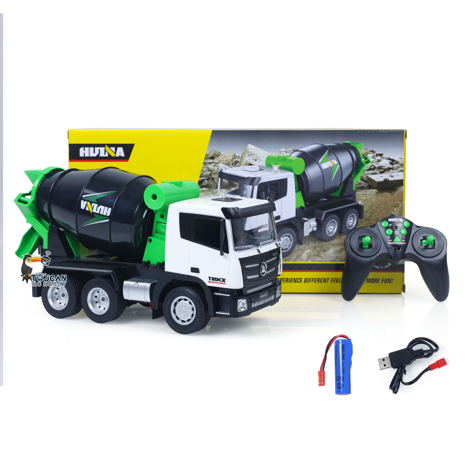 Drone Or Rc Car - Huina Electric Mixer Truck Toy para