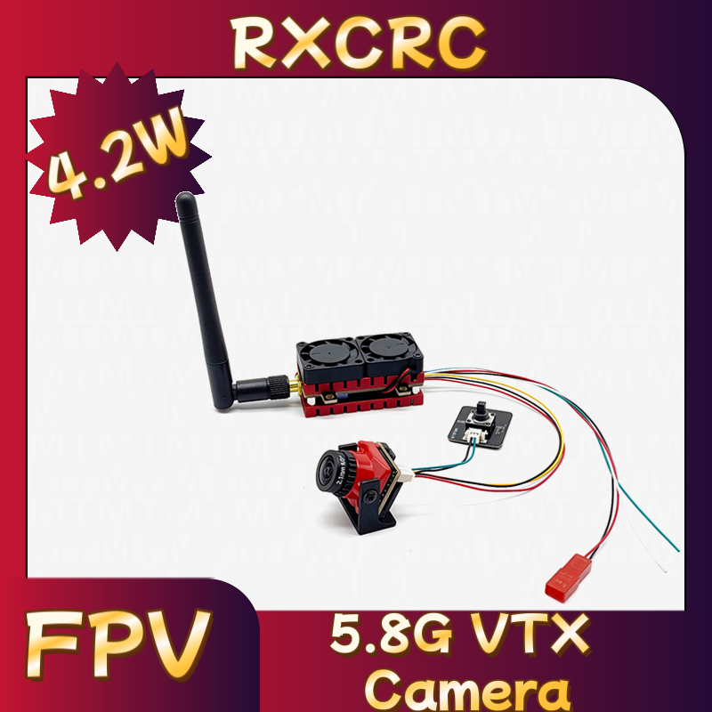 Drone Rc Receiver And Transmitter - Rxcrc 5.8g 48ch 4.2w transmissor vtx