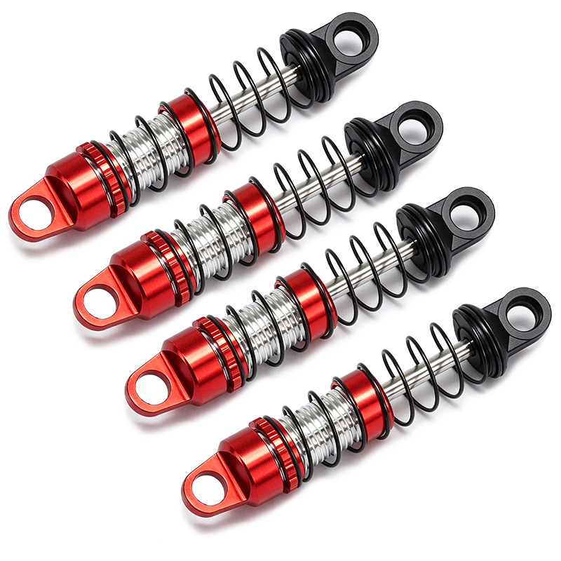 Rc Rock Crawler - Conjunto de Amortecedores Metálicos Ajustáveis com