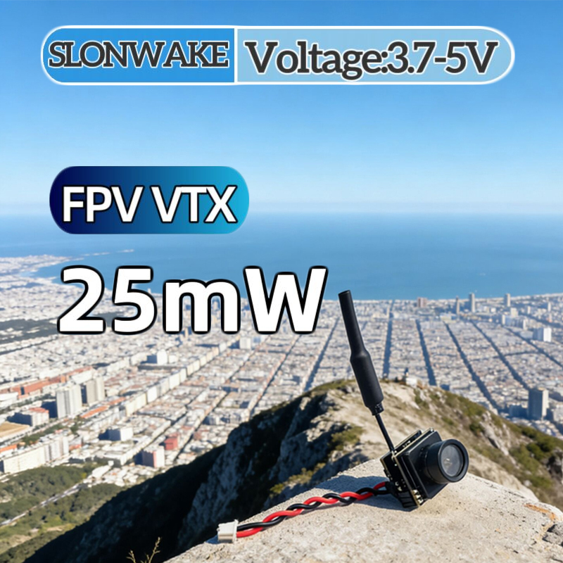Drone Rc Receiver And Transmitter - Transmissor e Câmera Integrados SLONWAKE FPV