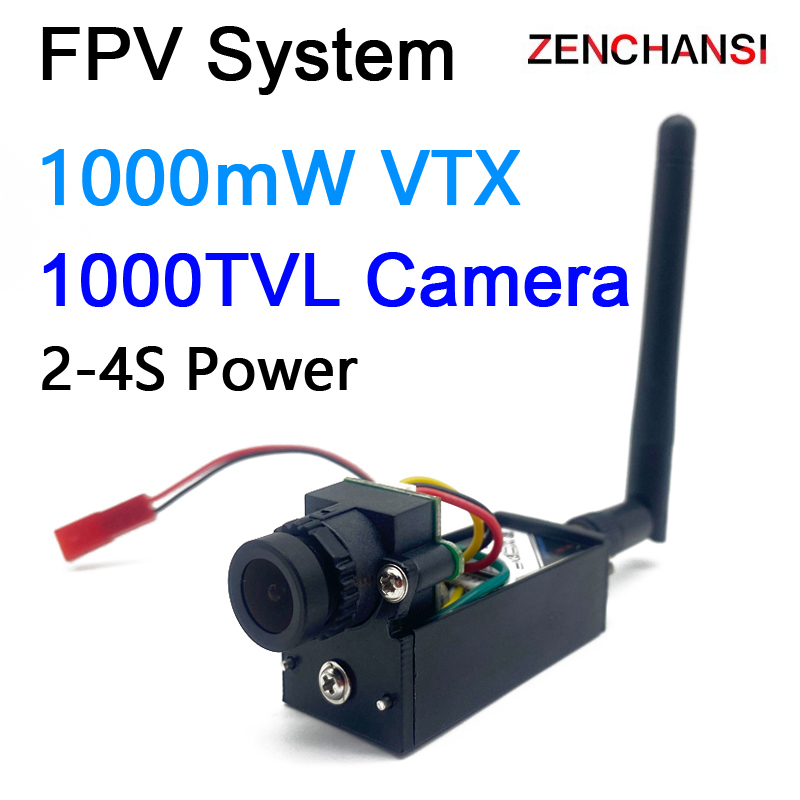 Fpv Camera Cmos - Transmissor VTX ajustável 5.8G 48CH 100/200/400/1000mW