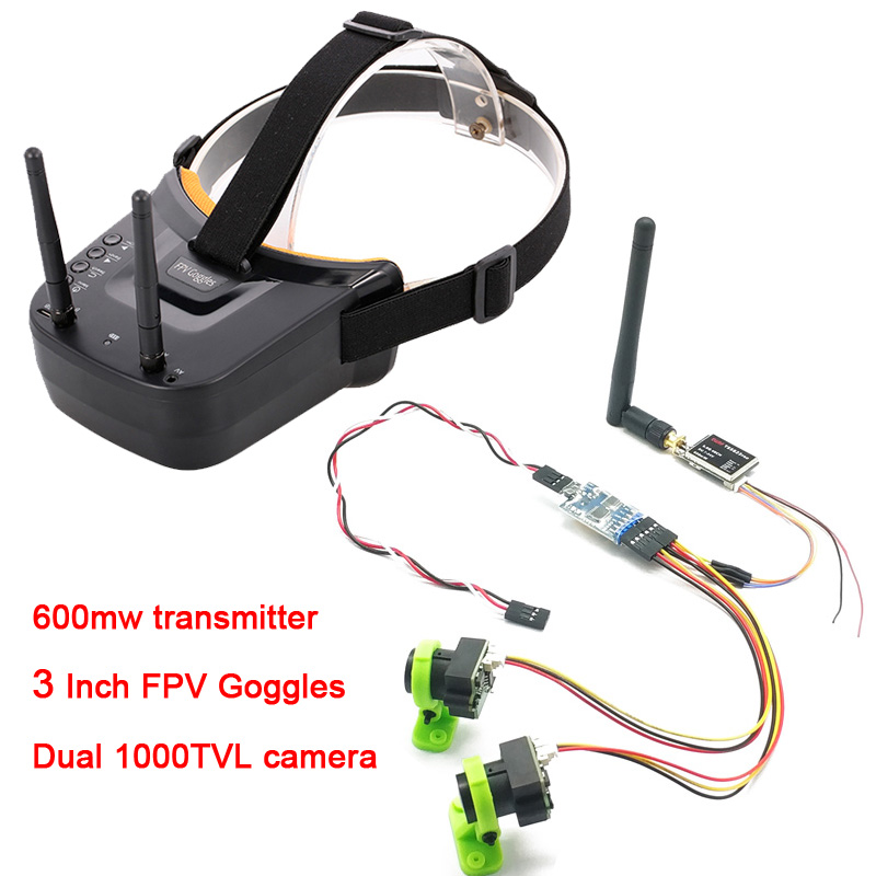 Fpv Camera Cmos - Câmera de vídeo dupla de 3