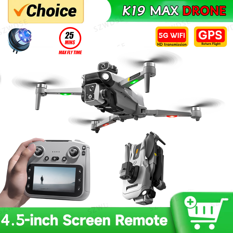 Fpv Camera Cmos - Drone GPS K19 MAX 2026 com