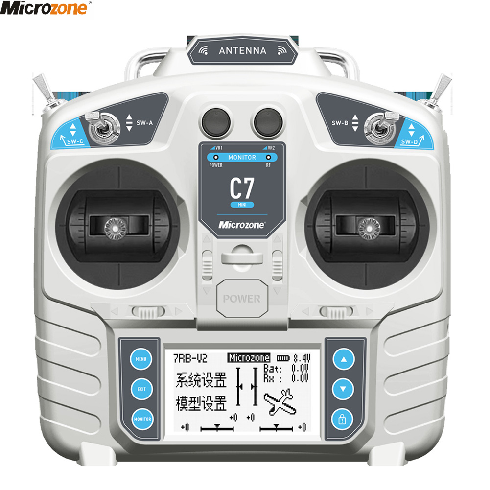 Drone Rc Receiver And Transmitter - MicroZone MC7 Controlador C7 MINI Transmissor