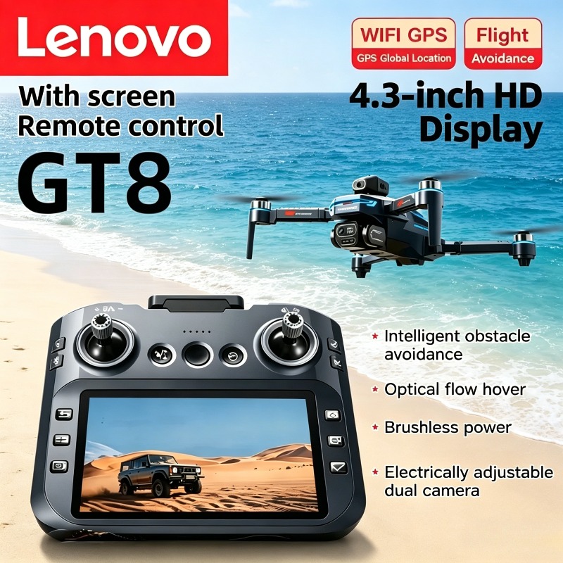 Drone Gt8 Rc - Drone Profissional Lenovo GT8 8K com