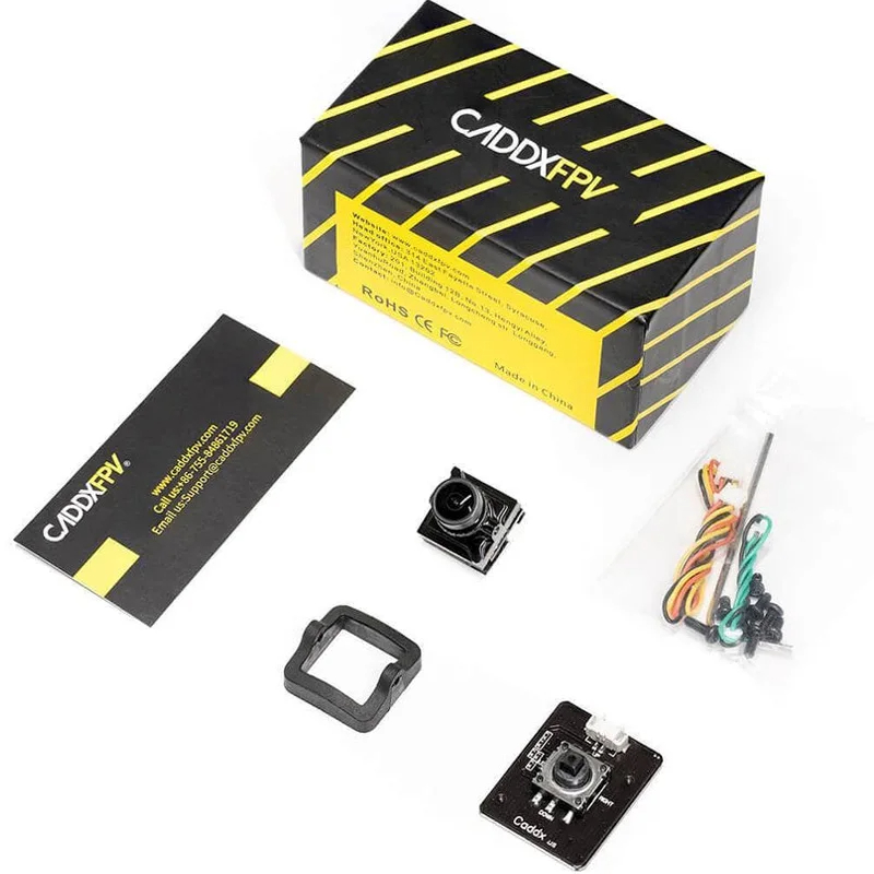 Drone Kf Rc - Caddx Bebê Ratel 2 Nano Tamanho