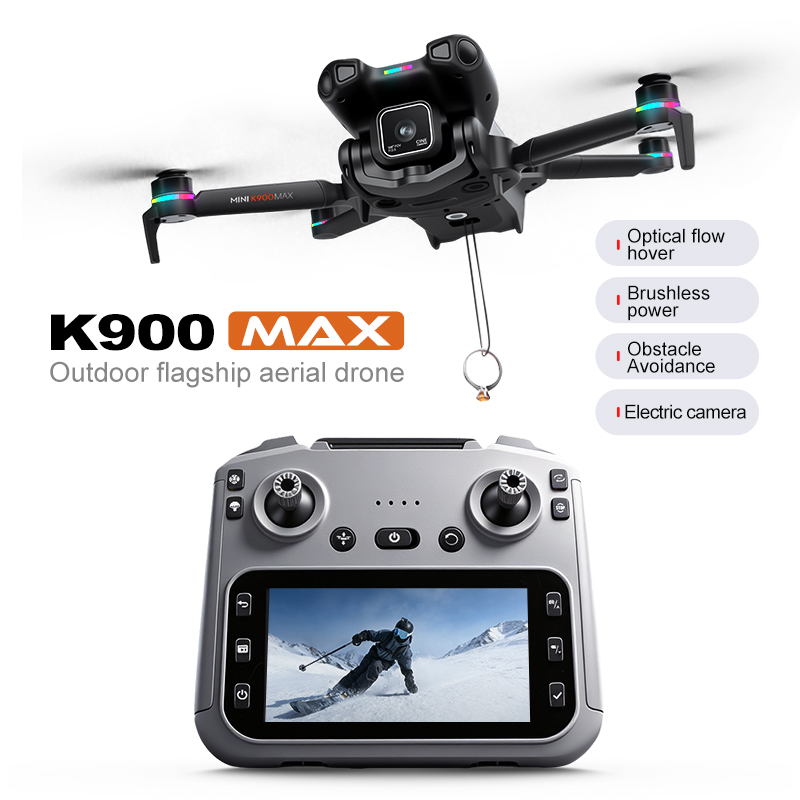 Fpv Camera Cmos - Novo Drone K900 MAX GPS com