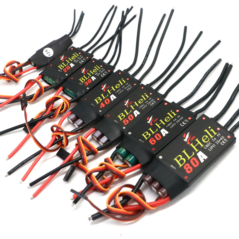 Drone Kf Rc - BLHeli Brushless ESC 80A 12A 20A