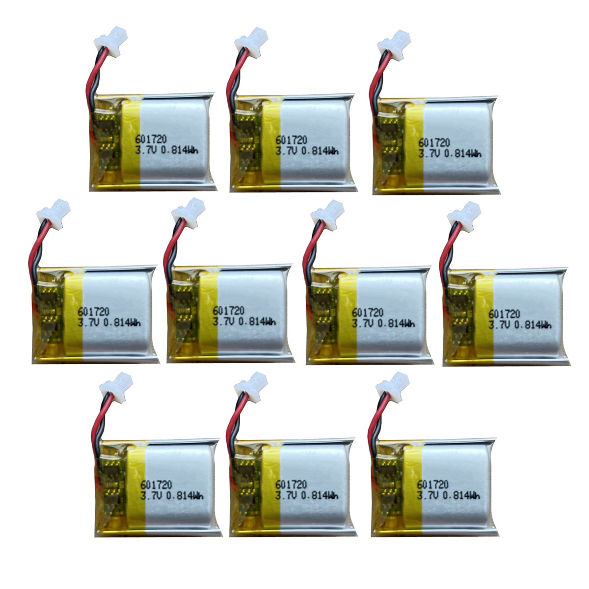 Drone Fq777 Rc Quadcopter - 10 Baterias Lipo 150mAh 3.7V (Modelos