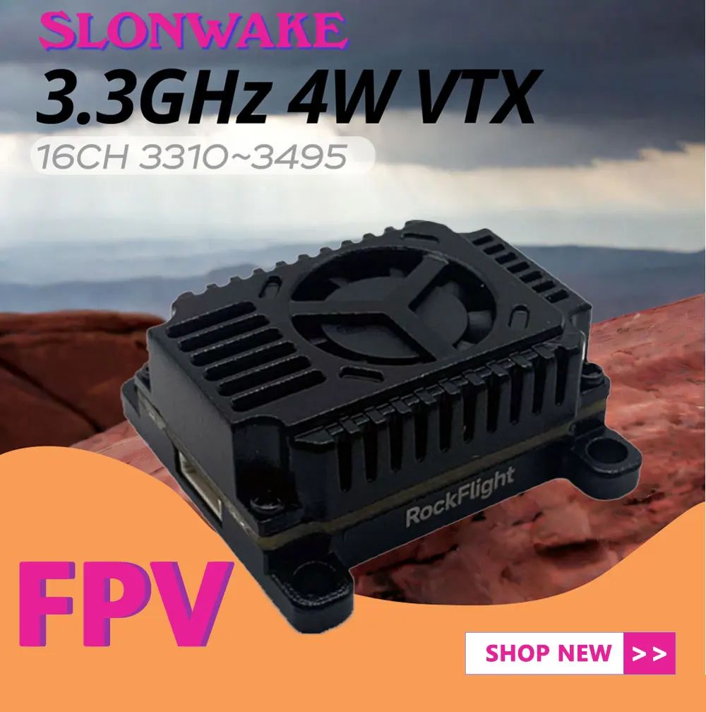Transmissor de Vídeo VTX SLONW - Drone Rc Receiver And Transmitter avaliação e preço