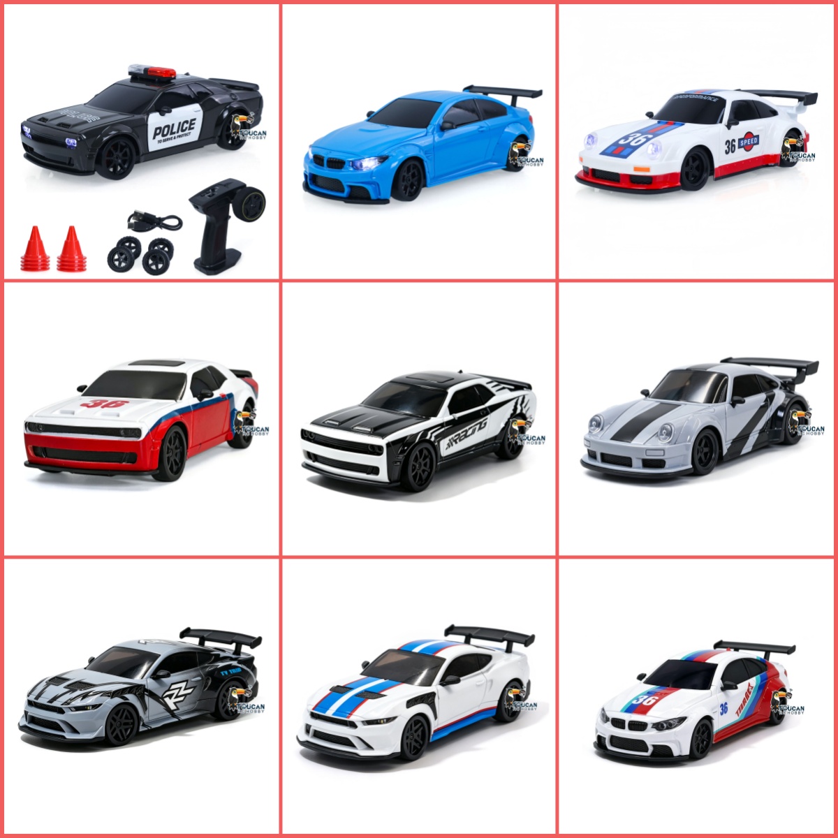 Novo Carro de Drift RC 1/36 36 - Drone Lidi Rc avaliação e preço