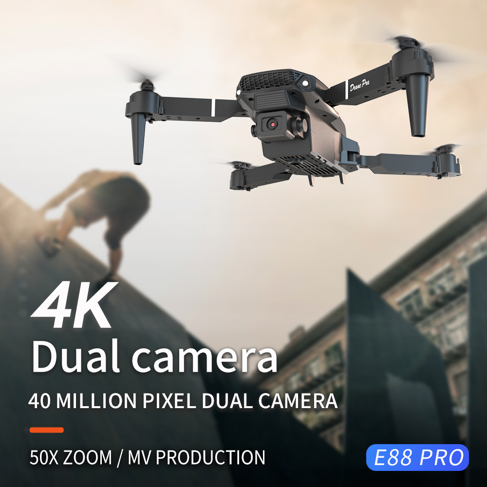 2026 NOVO E88 Drone RC Profiss - Rc Drone E88 avaliação e preço