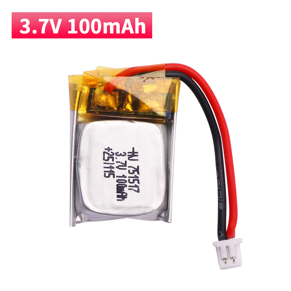 100mah 3.7v bateria lipo FQ777 - Drone Fq777 Rc Quadcopter avaliação e preço