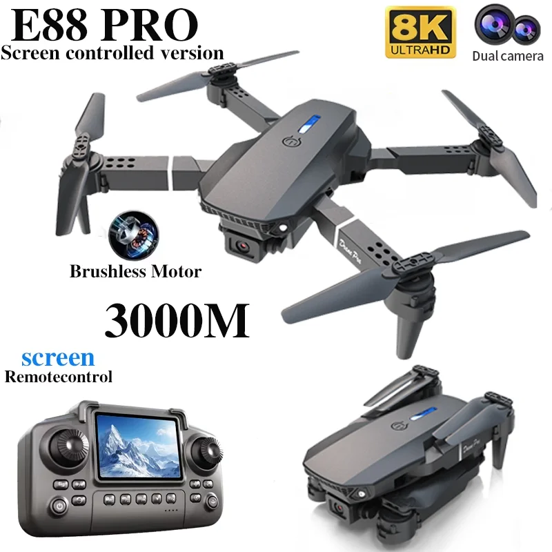 Profissional e88 pro drone com - Rc Drone E88 avaliação e preço