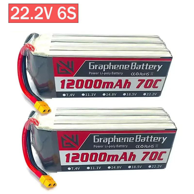 12000mAh 6S 22.2V 70C RC Lipo  - Drone Rc Game avaliação e preço