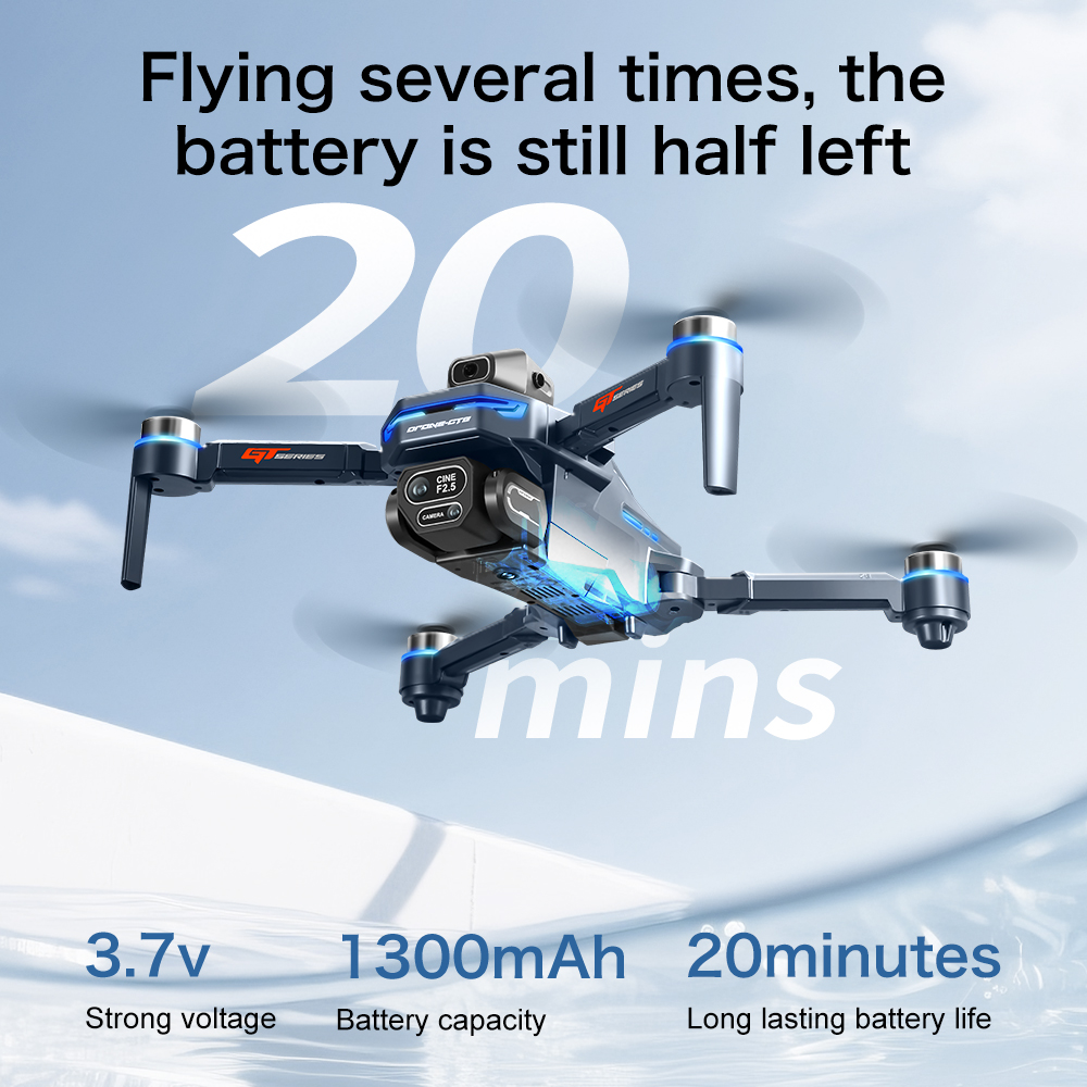 Drone Dobrável Lenovo GT8 8K H - Drone Gt8 Rc avaliação e preço