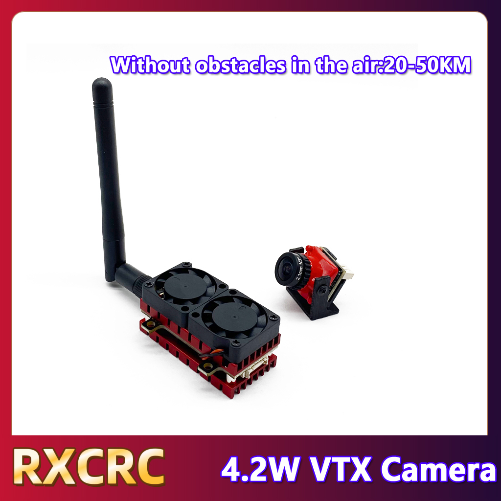 Rxcrc 5.8g 48ch 4.2w transmiss - Drone Rc Receiver And Transmitter avaliação e preço