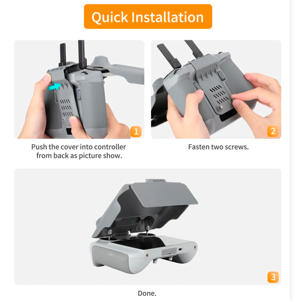 Protetor de tela escudo para d - Drone Dji Rc 3 avaliação e preço
