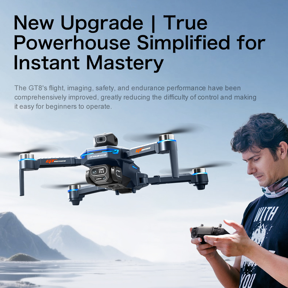 Drone Lenovo GT8 8K Profission - Rc Drone E88 avaliação e preço
