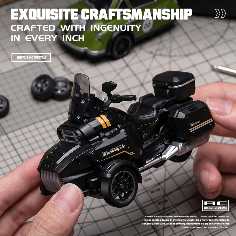 Motocicleta RC Drift de Três R - Drone Or Rc Car avaliação e preço