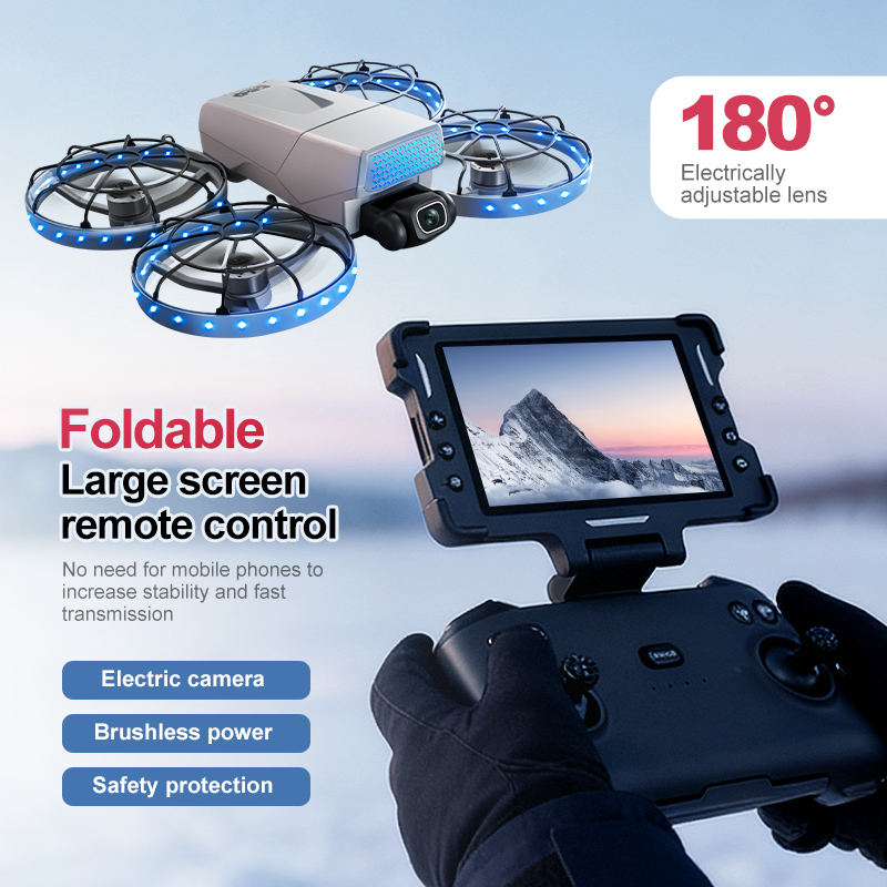 Novo drone g63 4k uhd câmera f - Drone Rc Game avaliação e preço