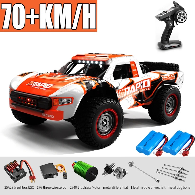 Jjrc q130 1:16 70 km/h 4wd rc  - Drone Bike Rc avaliação e preço