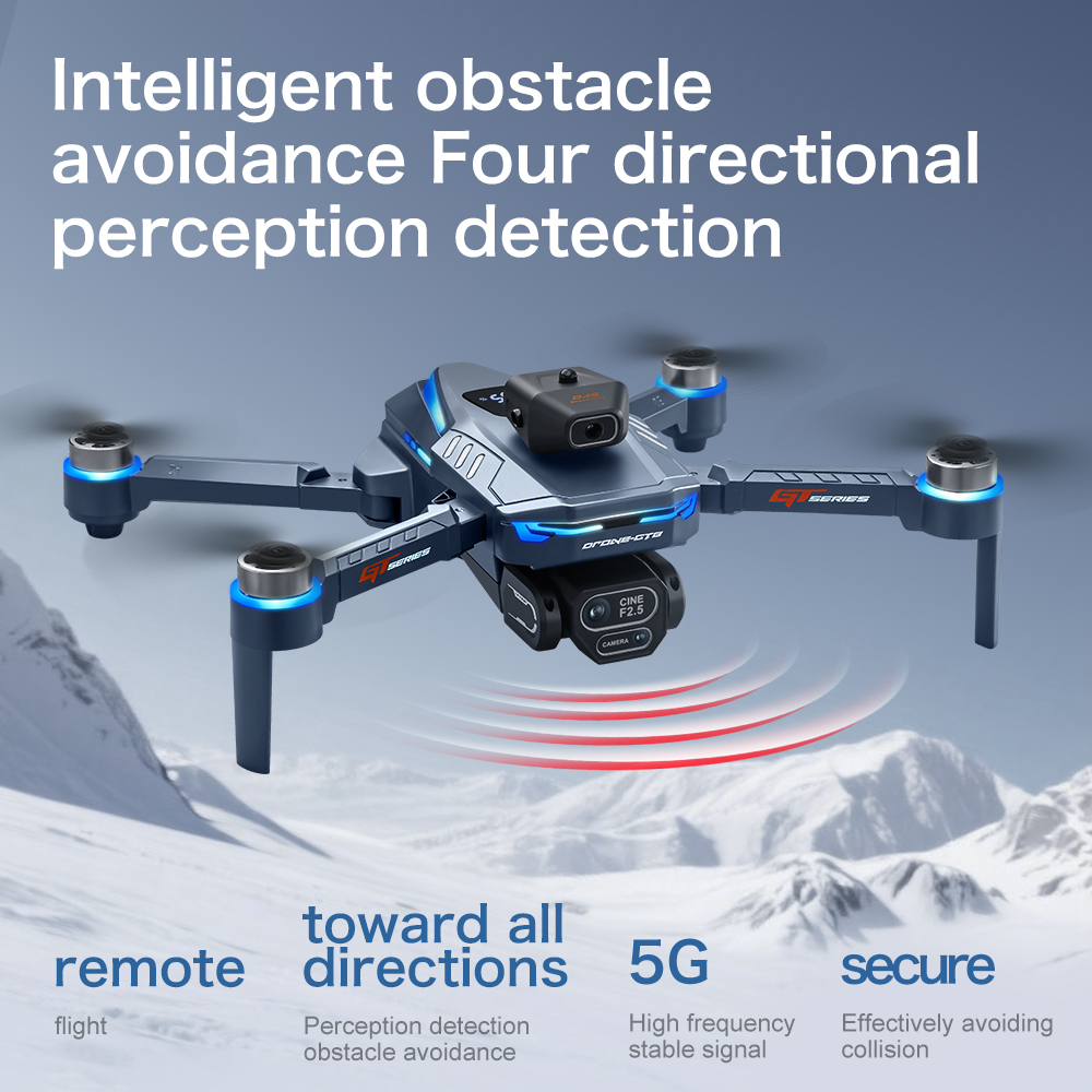 Novo drone 4k hd gt8 câmera pa - Drone Gt8 Rc avaliação e preço