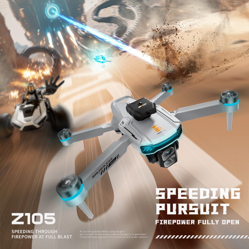 Novo z105 rc drone 8k câmera h - Drone Rc Game avaliação e preço