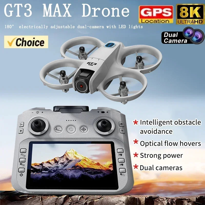 2026 NOVO GT3 Mini com Drones  - Drone Xiaomi Rc avaliação e preço