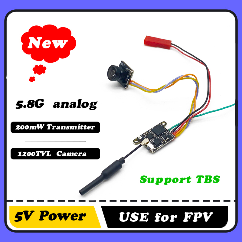 SLONWAKE 5.8G 1200TVL FPV Câme - Drone Rc Receiver And Transmitter avaliação e preço