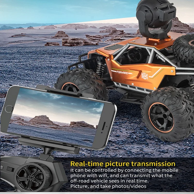 1/14 carro rc com câmera 1080p - Drone Bike Rc avaliação e preço