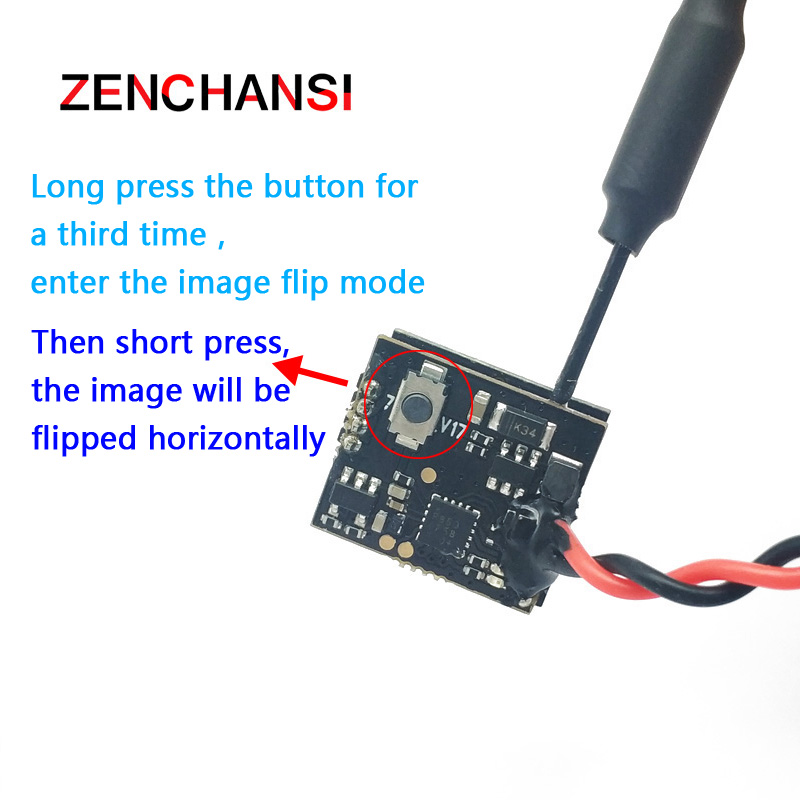 Mini transmissor 5.8G FPV 48CH - Fpv Camera Cmos avaliação e preço