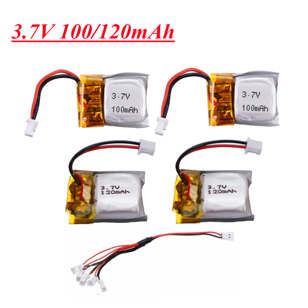 Bateria lipo 3.7v 100mah 120ma - Drone Fq777 Rc Quadcopter avaliação e preço